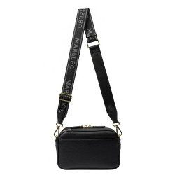 Damentasche Schultertasche 014g schwarz