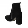 Damenstiefel 1191 schwarz Antilope