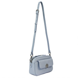 Damentasche Schultertasche 014g 01 blau Kaviar