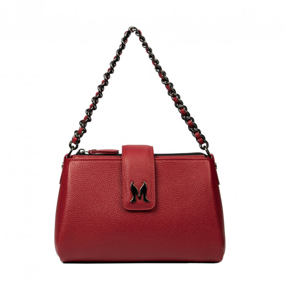 Damenschultertasche 003g 02 biz rot Damenschultertasche 003g 02 biz rot
