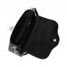 Damentasche Schultertasche 015g 01 schwarz