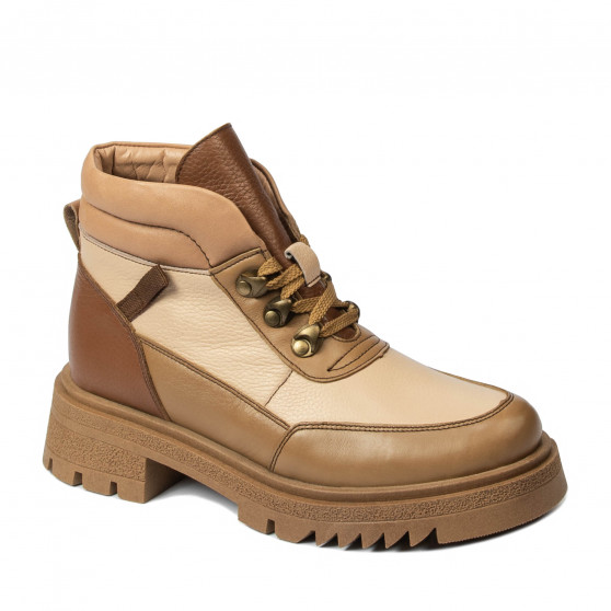 Damenstiefel 3382 Kamel kombiniert Damenstiefel 3382 Kamel kombiniert