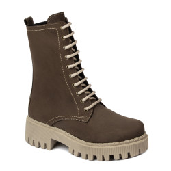 Damenstiefel 3375-1 Tuxon Braun