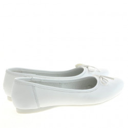 Damenballerinas 184 weiß