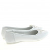 Damenballerinas 184 weiß