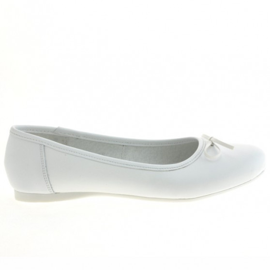 Damenballerinas 184 weiß