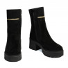 Damenstiefeletten 3388 schwarzes Bufo