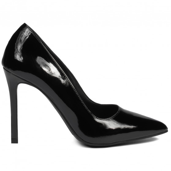 Elegante Damenschuhe 1299 Lack Schwarz Elegante Damenschuhe 1299 Lack Schwarz
