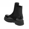 Damenschuhe 3390 schwarz kombiniert