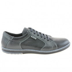 Herren-Sportschuhe 869 schwarz+grau