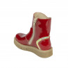 Kleinkinderstiefel 110c rot glänzend kombiniert