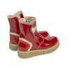 Kleinkinderstiefel 110c rot glänzend kombiniert
