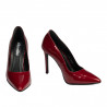 Elegante Damenschuhe 1299 Lackrot