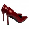Elegante Damenschuhe 1299 Lackrot