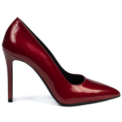 Elegante Damenschuhe 1299 Lackrot