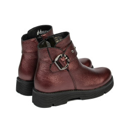Kinderstiefel 3032 Bordeaux Perlmutt