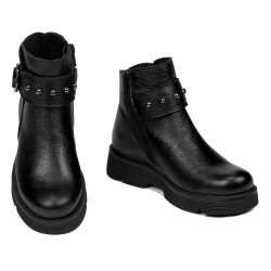 Kinderstiefel 3032 schwarz