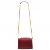 Damentasche Schultertasche 009g rot Safiano
