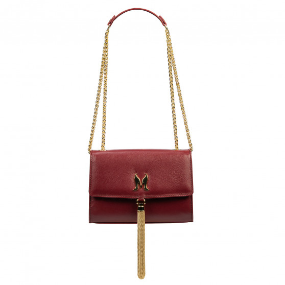 Damentasche Schultertasche 009g rot Safiano Damentasche Schultertasche 009g rot Safiano