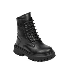 Schwarze Kleinkindstiefel 111c