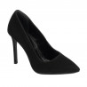 Elegante Damenschuhe 1299 schwarz Antilope