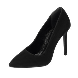 Elegante Damenschuhe 1299 schwarz Antilope