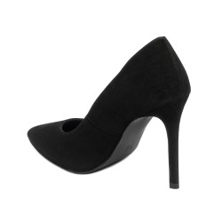 Elegante Damenschuhe 1299 schwarz Antilope
