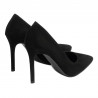 Elegante Damenschuhe 1299 schwarz Antilope