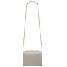 Damen-Umhängetasche 009g Beige Safiano