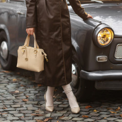 Elegante Damenschuhe 1299 Beige