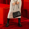 Damentasche Schultertasche 016g 01 schwarz