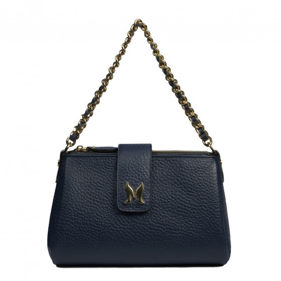 Damen-Schultertasche 003g Blau Elefant Damen-Schultertasche 003g Blau Elefant