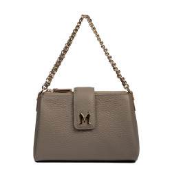 Damentasche zum Umhängen 003g taupe
