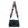 Damentasche Schultertasche 003g 01 blau Elefant