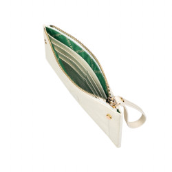 Damenbrieftasche 202g weiß beige