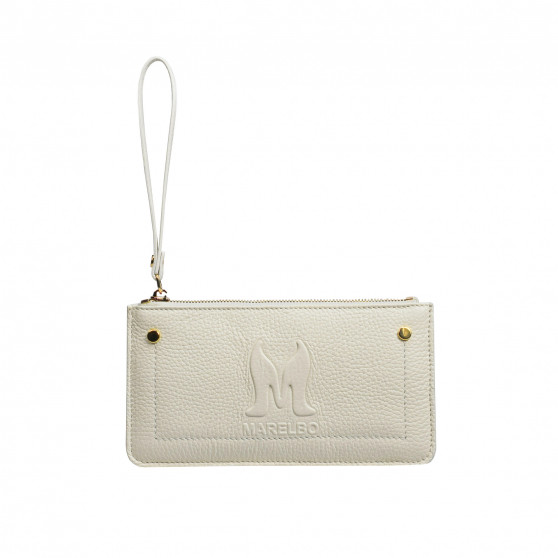 Damenbrieftasche 202g weiß beige