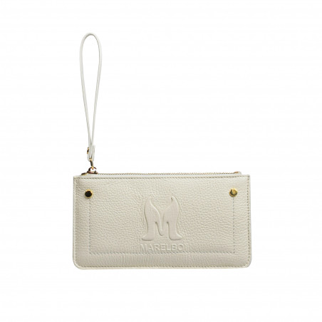 Damenbrieftasche 202g weiß beige