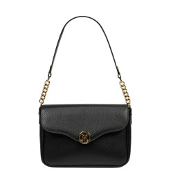 Schultertasche für Damen 015g biz schwarz