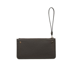 Damenbrieftasche 202g dunkelbraun Elefant