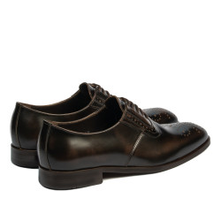Elegante Herrenschuhe 959 a Kaffee Florantic