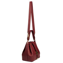 Damentasche Schulter 018g Bordeaux
