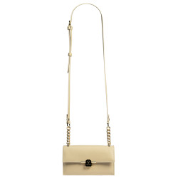 Damen-Umhängetasche 020g Cappuccino Saffiano