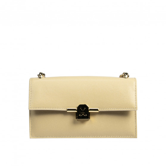 Damen-Umhängetasche 020g Cappuccino Saffiano Damen-Umhängetasche 020g Cappuccino Saffiano