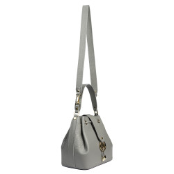 Damentasche Schultertasche 018g grau