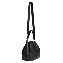 Damentasche Schultertasche 018g schwarz