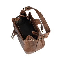 Damen-Umhängetasche 018g braun Elefant