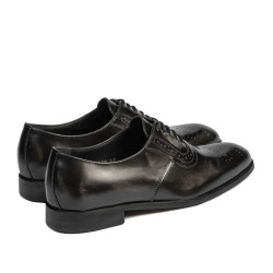 Elegante Herrenschuhe 959 a grau florantic