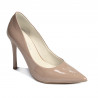 Elegante Damenschuhe 1302 Lack Kamel