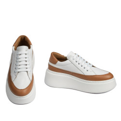 Damen Sportschuhe 6070 weiß kombiniert