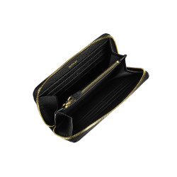 Damen-Geldbörse 200g schwarz Kaviar